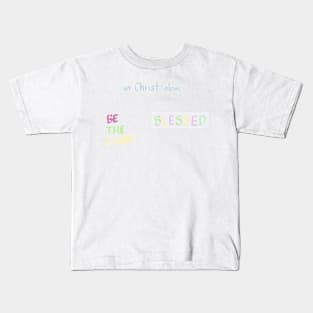 JESUS LOVES YOU sticker pack Kids T-Shirt